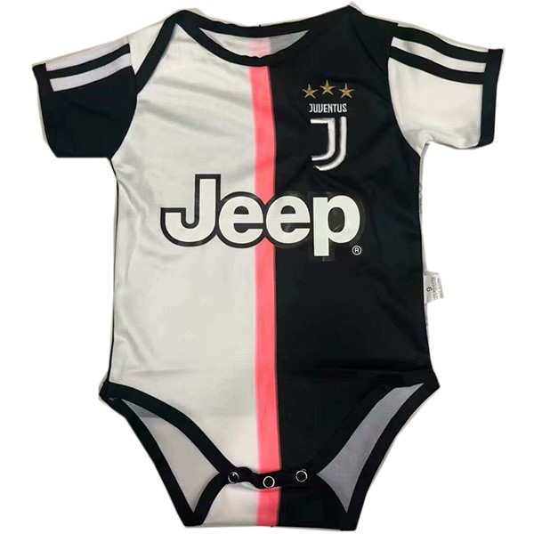Camiseta Juventus 1ª Onesies Niño 2019/20 Blanco Negro